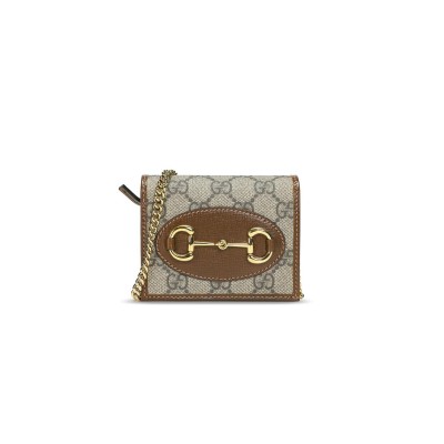 GUCCI HORSEBIT 1955 CHAIN BAG CARD HOLDER ‎623180 (11*8.5*3cm)